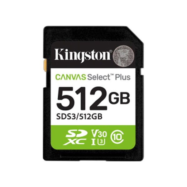 Memoria 512GB SD XC Canvas Select Plus Gen3 150MB/ (SDS3/512GB)