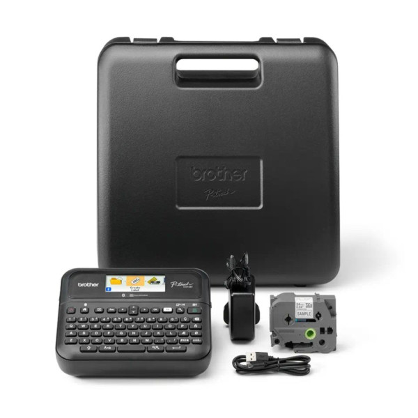 Rotulador Brother PTD610BTVP  Negro (PT-D610BTVP)