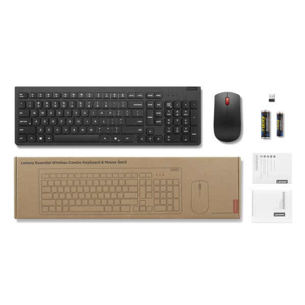 Lenovo - Keyboard and mouse pad - Essential Wireless Combo (4X31R64500)