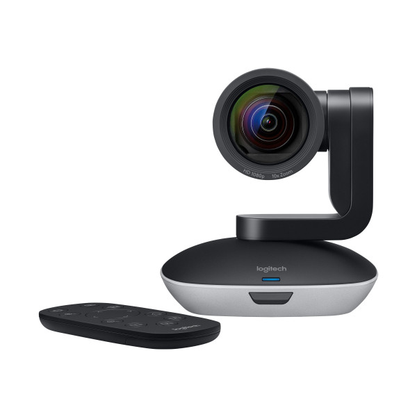 Logitech PTZ Pro 2 - Cámera de conferencias - PTZ - color - 1920 x 1080 - 1080p - motorizado - con cable - USB - H.264 (960-001184)
