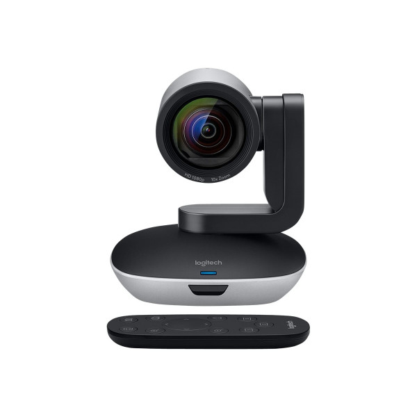 Logitech PTZ Pro 2 - Cámera de conferencias - PTZ - color - 1920 x 1080 - 1080p - motorizado - con cable - USB - H.264 (960-001184)