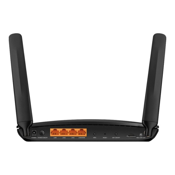 Enrutador Inalámbrico 4G+ TPLINK Archer MR600  WiFi 5 Dual Band, Conmutador de 3 Puertos (ARCHER MR600)