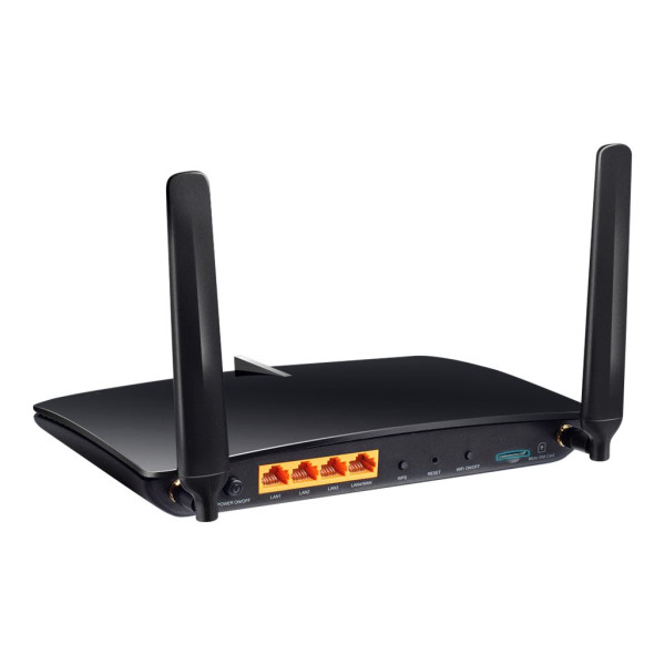 Enrutador Inalámbrico 4G+ TPLINK Archer MR600  WiFi 5 Dual Band, Conmutador de 3 Puertos (ARCHER MR600)