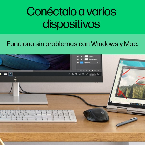 MULTI-DEVICE WIRELESS MOUSE 430 (3B4Q2AA#ABL)