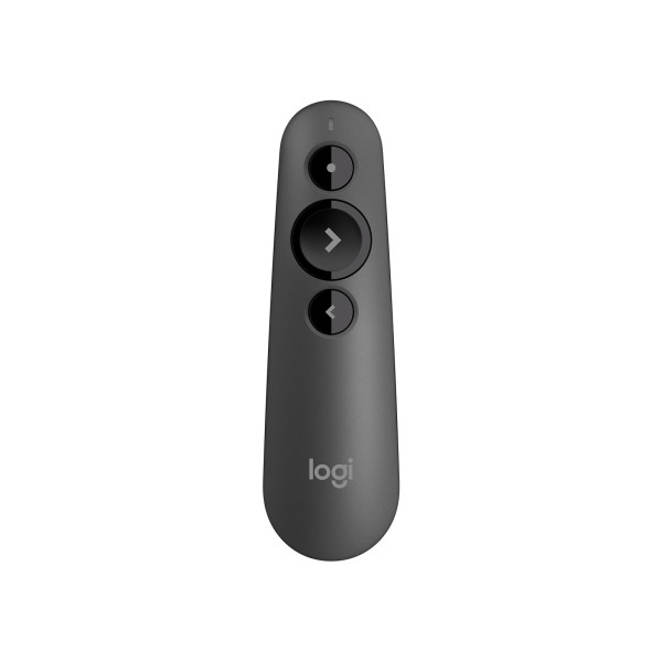 Logitech R500 - Control remoto para presentaciones - 3 botones - grafito (910-006518)