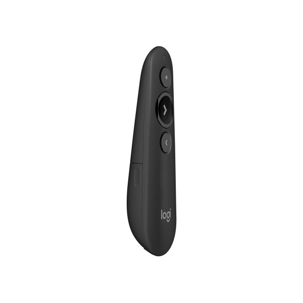 Logitech R500 - Control remoto para presentaciones - 3 botones - grafito (910-006518)