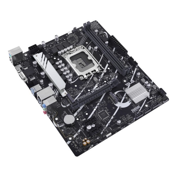 ASUS - PRIME B760M-K D4 - Motherboard - 90MB1DS0-M1EAY0 (90MB1DS0-M1EAY0)