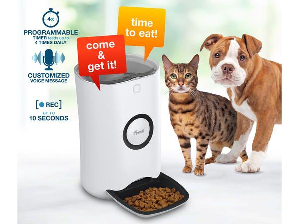 Dispensador De Alimentos Automático Rosewill Hasta 3 Kg Programable (RPPF-21001)