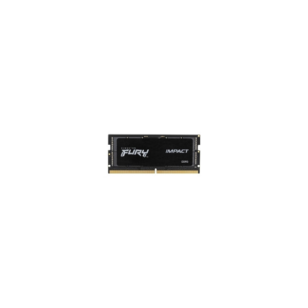 Memoria RAM Kingston FURY Impact  DDR5  32 GB  SO DIMM de 262 contactos  5600 MHz / PC544800  CL40  1.1 V  Sin búfer  OnDie ECC