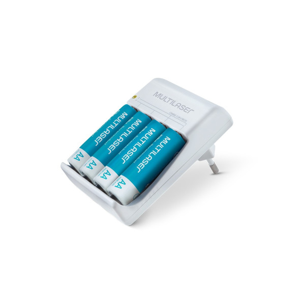 CARG DE PILAS AA 4 U 12H MULTILASER (S146CB054)