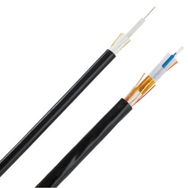 Panduit Opti-Core - Cable al por mayor - fibra óptica - 9/125 micrones - ITU G.652.D/OS2 - plenum, trenzado, interior/exterior - negro (FSNP996Y)