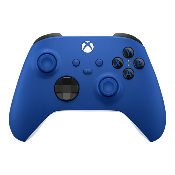 Microsoft Xbox Mando Inalámbrico - Mando de videojuegos - inalámbrico - Bluetooth - azul - para PC, Microsoft Xbox One, Android, iOS, Microsoft Xbox Series S, Microsoft Xbox Series X (QAU-00065)