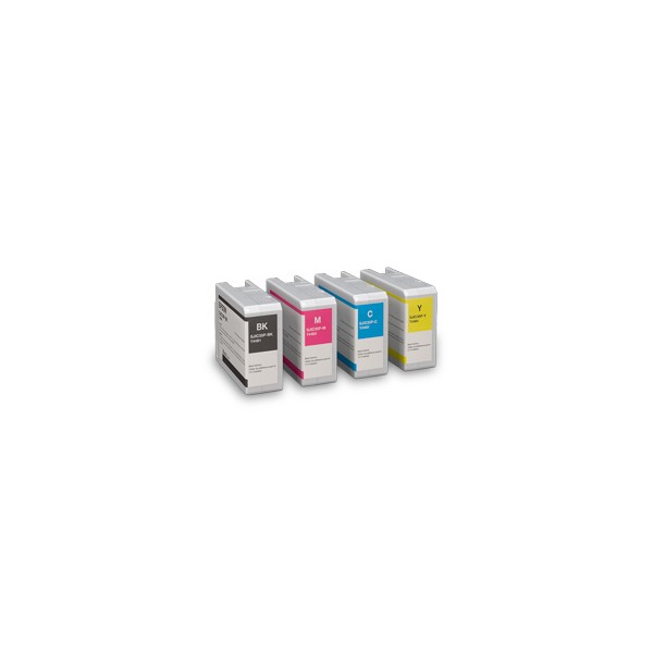 Epson SJIC35P-C - Cián - original - cartucho de tinta - para ColorWorks CW-C6000A, CW-C6000P, CW-C6500A, CW-C6500P (C13T44B220)