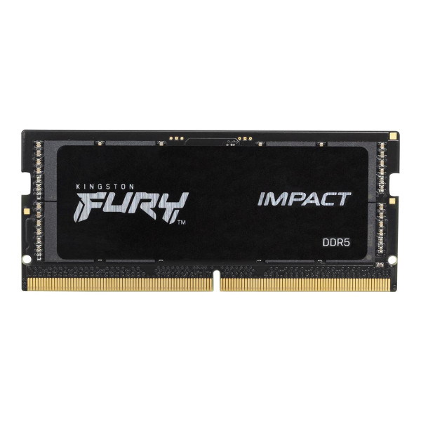 Kingston FURY Impact - DDR5 - módulo - 16 GB - SO DIMM de 262 contactos - 5600 MHz / PC5-44800 - CL40 - 1.1 V - sin búfer - on-die ECC (KF556S40IB-16)