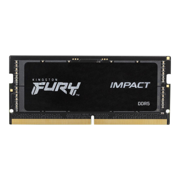 Kingston FURY Impact - DDR5 - módulo - 16 GB - SO DIMM de 262 contactos - 5600 MHz / PC5-44800 - CL40 - 1.1 V - sin búfer - on-die ECC