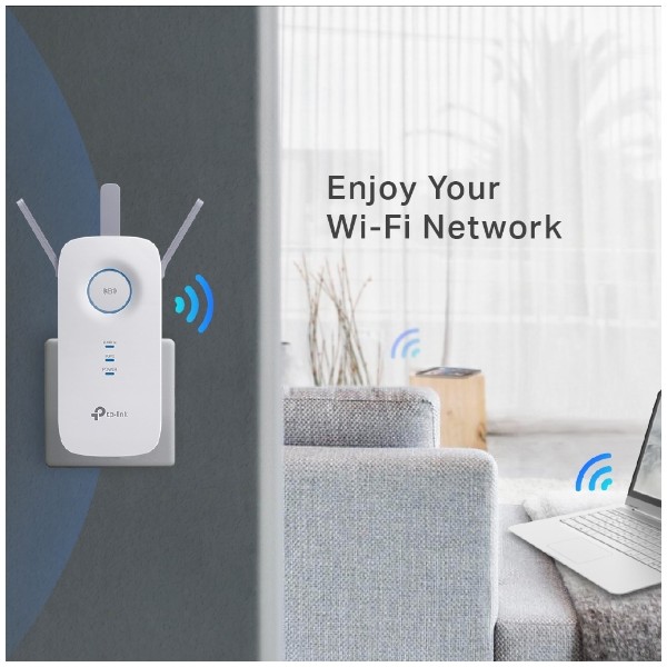 TP-Link RE450 - Extensor de rango Wi-Fi - Wi-Fi 5 - 2.4 GHz, 5 GHz (RE450)
