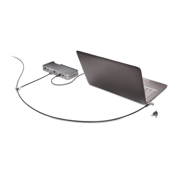 Cable MicroSaver Kensington  2.0 Twin Notebook Lock (2.4mts) (K65048WW)