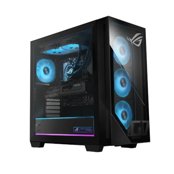 Computador Gamer Asus Tower 58L Black (AMD Ryzen 7 8700F, 32GB Ram, 1TB SSD, Win11 Home) (90PF05T1-M00SD0)