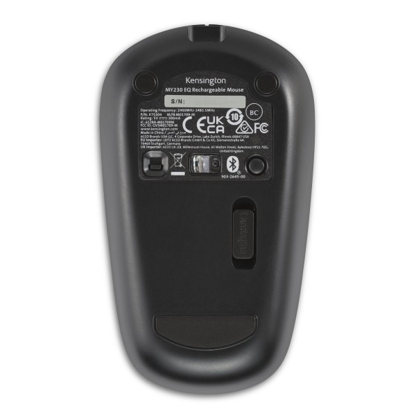 MOUSE INALAMBRICO MY230 EQ RECARG K75304 (K75304WW)