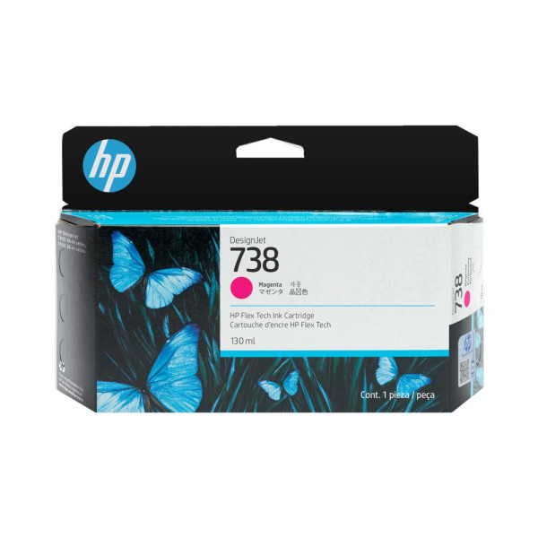 Cartucho de Tinta DesignJet Magenta 130ml (498N6A)