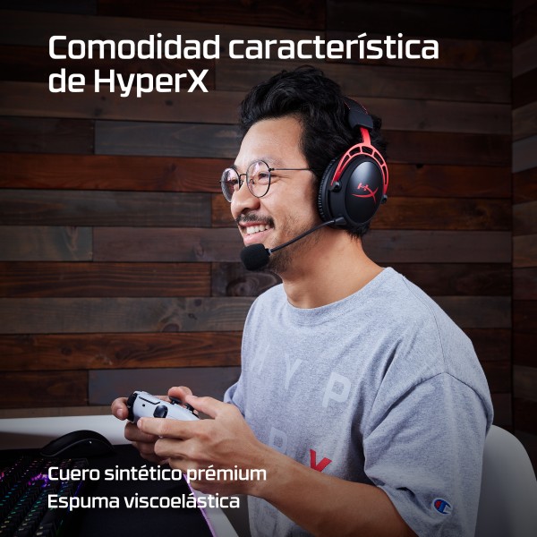HYPERX CLOUD ALPHA INALAMBRICO (4P5D4AA)