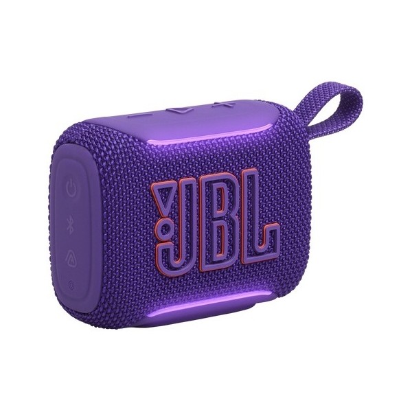 Parlante Portátil JBL Go 5 Bluetooth 6.0 de 4,8W RMS  Auracast  Playtime Boost  IP68  Morado (JBLGO5PURAM)
