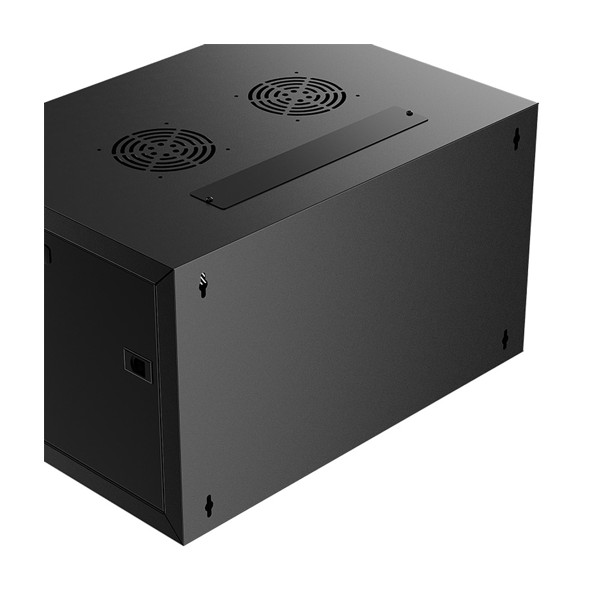 Gabinete de Pared Fijo Nexxt Solutions NEC-FXU66B 4U, para Redes y Servidores (NEC-F4U66B)