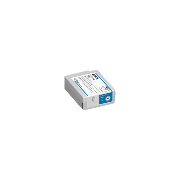 Epson SJIC41P-C - Cián - original - blíster con alarmas de RF/acústica - cartucho de tinta - para ColorWorks CW-C4000, CW-C4000E (BK), CW-C4000E (MK) (C13T52L220)
