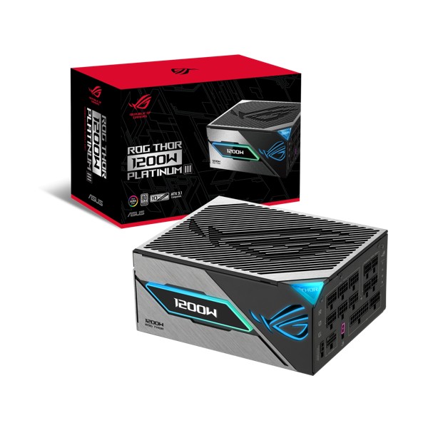 ASUS - Power supply - ROG-THOR-1200P3-GAMING (90YE00V2-B0AA00)