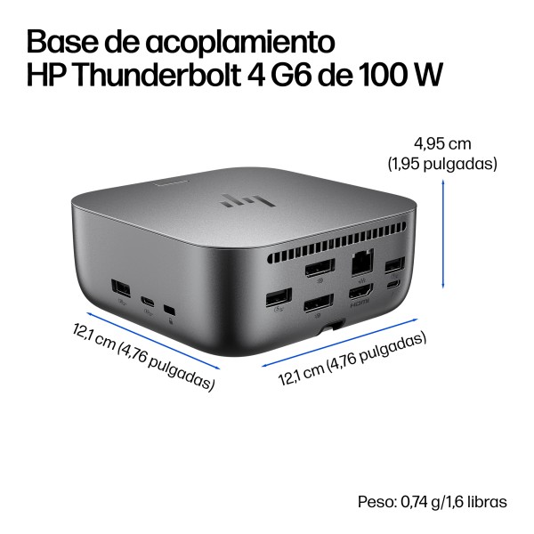 DOCK TUNDERBOLT 4 100W G6 (9X472UT#ABM)