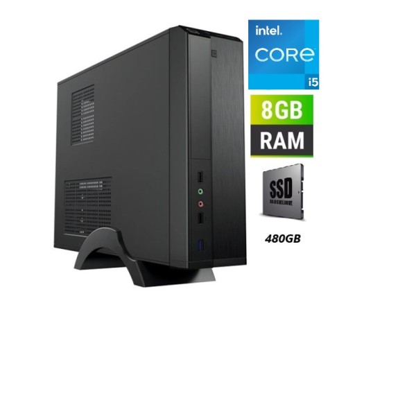 Desktop Intel I5-14400F 8GB Ram Ssd 512GB Tarj.Video GT710 2GB (Gen 14) (I514400F8GB512GB)