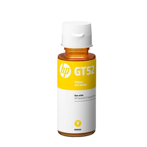 Botella de Tinta Original HP GT52 OEM 70ml Yellow Original