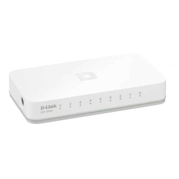 Switch D-Link Fast Ethernet, 8 Puertos, 10,100Mbps DES-1008C (DES-1008C)
