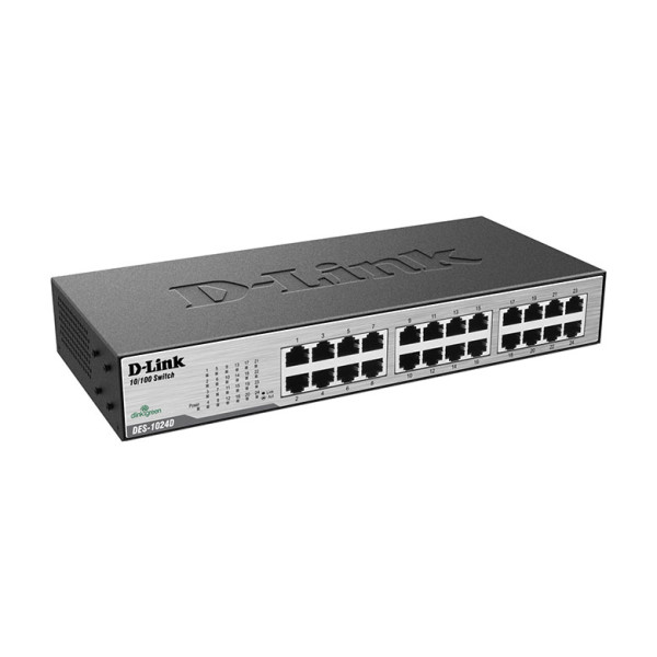 Switch D-link D-des-1024d / 24 Port 10/100 Mbps No Administrable