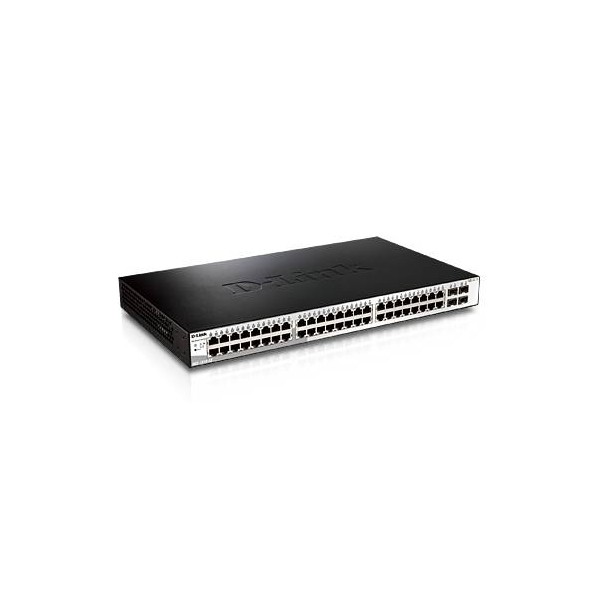 Switch 52 Ports Gigabit 4 Ports Sfp Smart Switch (DGS-1210-52)