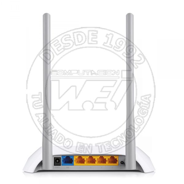 Banda Unica (2,4 Ghz) Ethernet Rapido, Router Inalambrico (TL-WR840N)