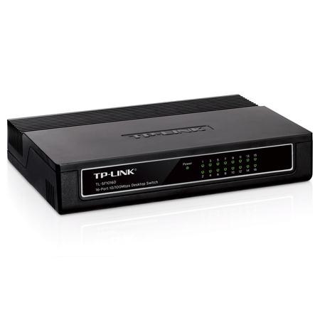 Switch  16P  10100Mbps  Tl Sf1016D  ( 6 M. Gtia.)