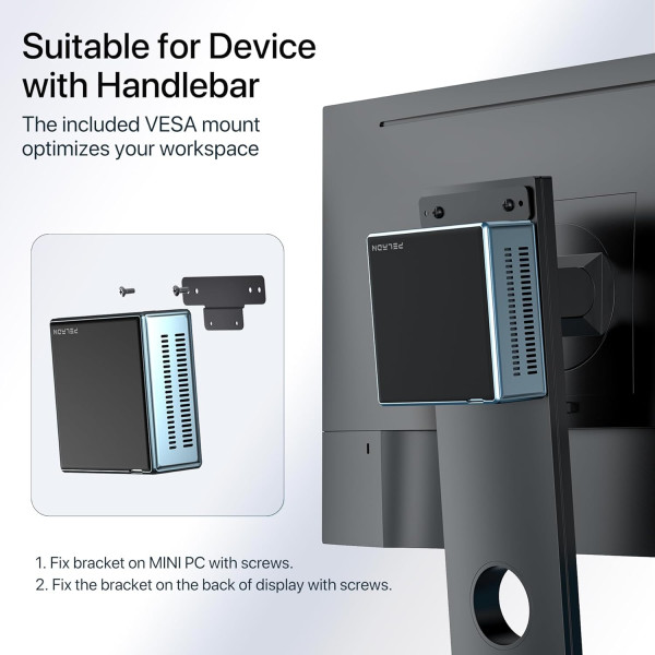 Mini PC Trycoo WO4 AMD Ryzen7 5700U 16GB DDR4 512GB Win 11 Pro (2BAGP-W04)