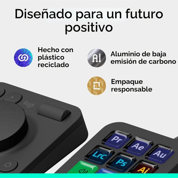 Consola Creativa Logitech MX 920 GRAFITO (920-012660)