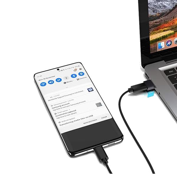 Adaptador USB Macho A USB C Hembra Dmark (ADA-DMARK-USBC)