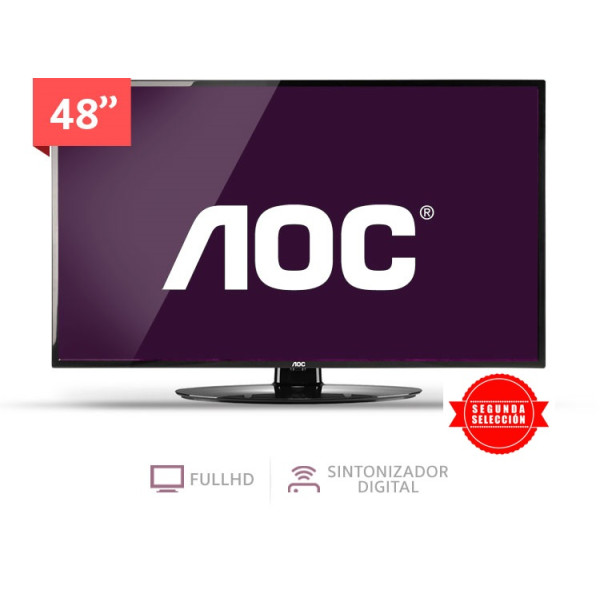 MONITOR  TV AOC 48 LE48H454F FULL HD  SEGUNDA SELECCION