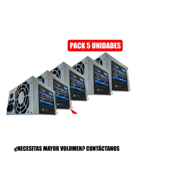 Fuente de Poder ATX VOLTIX 650W PACK 5 UNIDADES