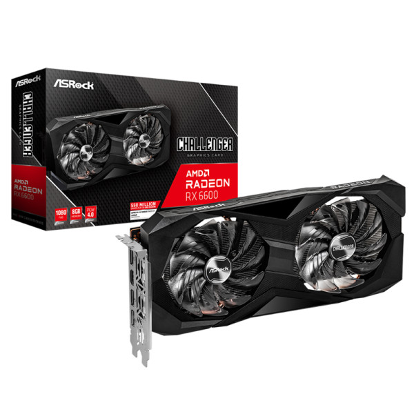 Tarjeta de Video AMD Radeon RX 6600 Challenger D 8GB