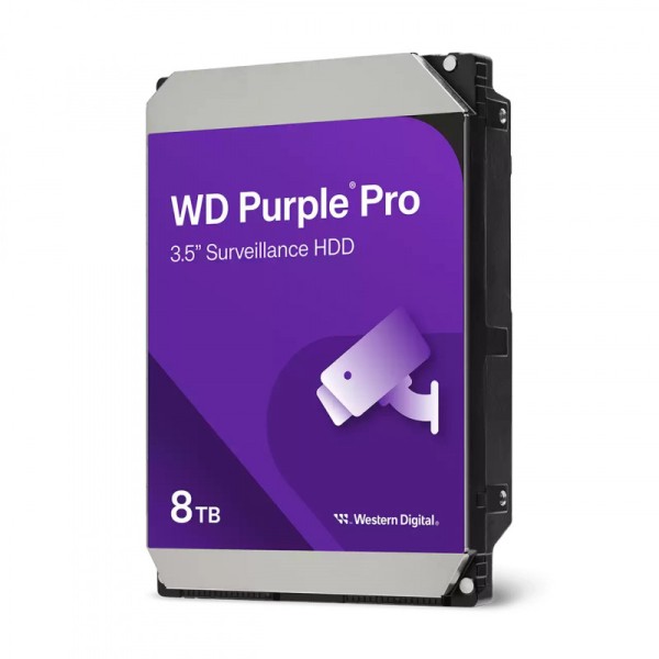 Disco Duro Western Digital Purple Pro 3.5 8TB SATA 6 256MB Caché (WD8002PURP)