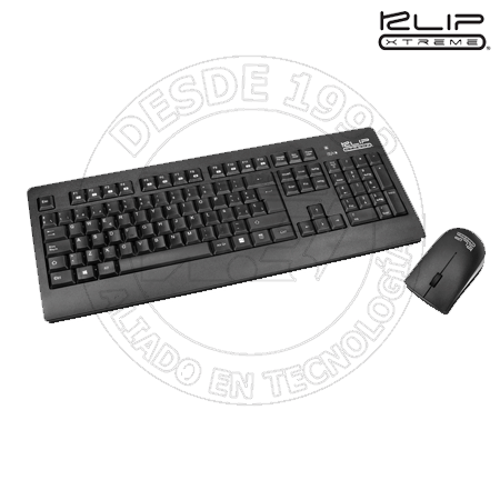 Teclado + Mouse Inalámbrico (KCK-265S)