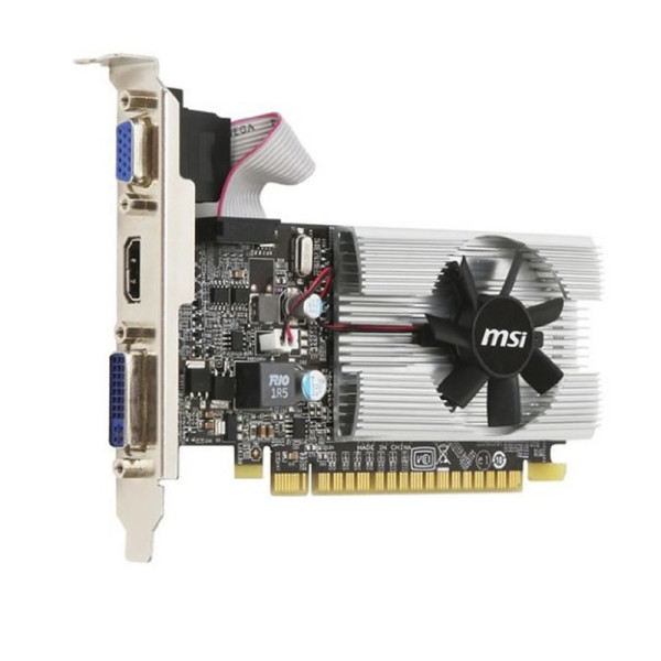 Tarjeta de Video Nvidia Geforce 210 1GB Ddr3 Con Bracket Low Profil (N210-MD1G/D3)
