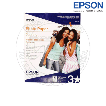 Papel Epson Photo Paper Set 20 Hjs