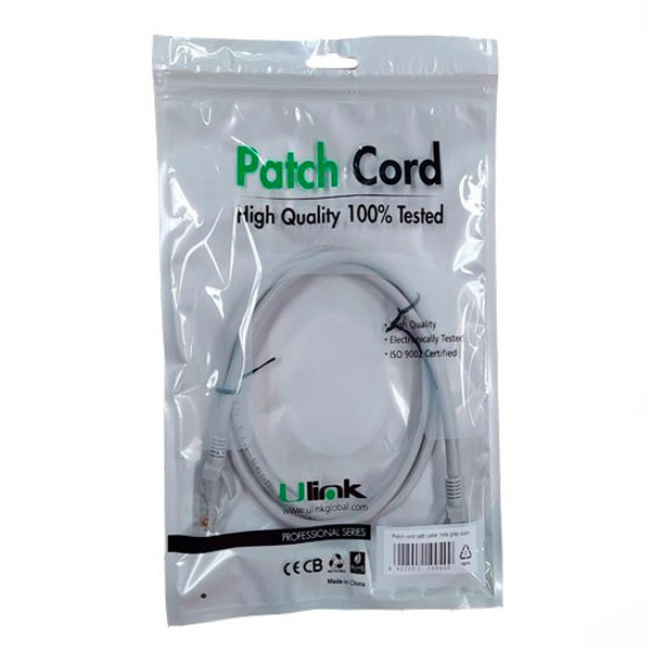 Cable UTP Dmark Patch Cord Cat6 40M - Color Gris (0210124)