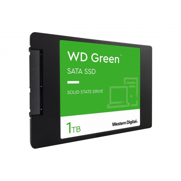 Disco Sólido SSD Western Digital Green 1 TB 2,5 Pulg. Serial Ata SATA III (WDS100T3G0A)