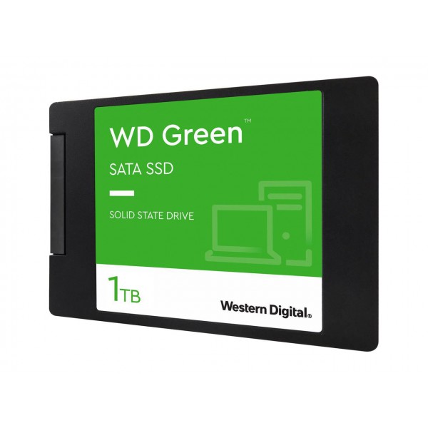 Disco Sólido SSD Western Digital Green 1 TB 2,5 Pulg. Serial Ata SATA III (WDS100T3G0A)